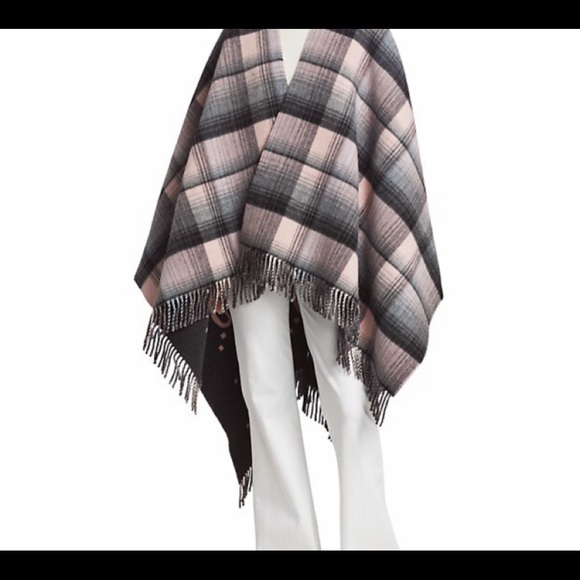 Gucci Black and Pink GG Cape - Picture 7 of 16